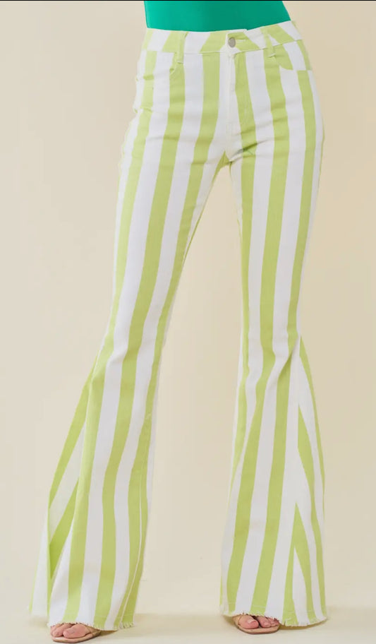 Lime Bell Bottoms